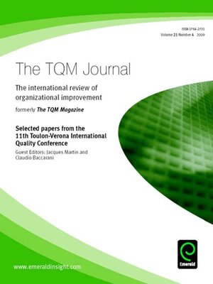 cover image of The TQM Journal, Volume 21, Issue 4